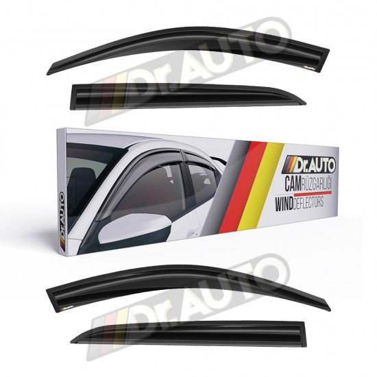 Skoda Fabia Hb 2001-2008 Cam Rüzgarlığı 4lü