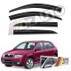 Skoda Fabia Hb 2001-2008 Cam Rüzgarlığı 4lü