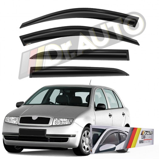 Skoda Fabia Hb 2001-2008 Cam Rüzgarlığı 4lü