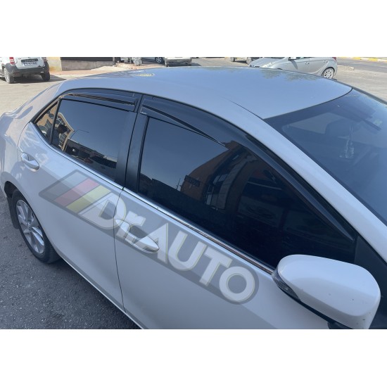 Toyota Corolla 2013-2018 Cam Rüzgarlığı 4lü