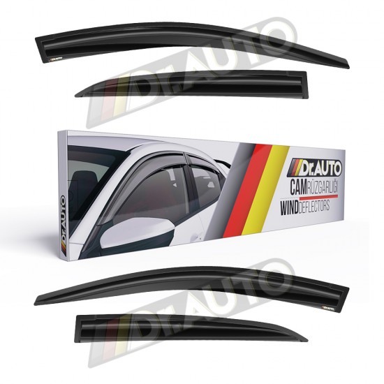 Toyota Corolla 2013-2018 Cam Rüzgarlığı 4lü