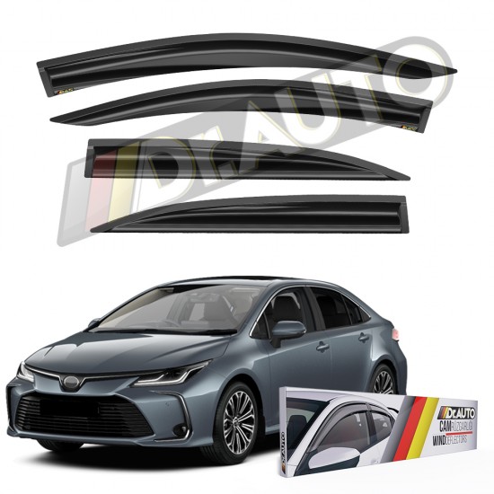 Toyota Corolla SD 2019 ve Sonrası Cam Rüzgarlığı 4lü
