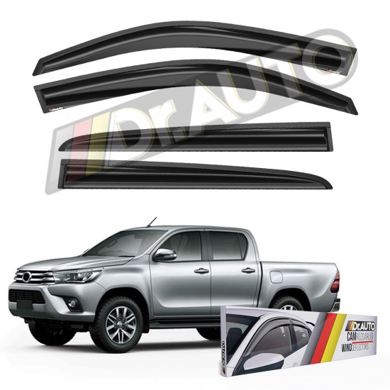 Toyota Hilux 2004-2015 Arası Cam Rüzgarlığı 4lü