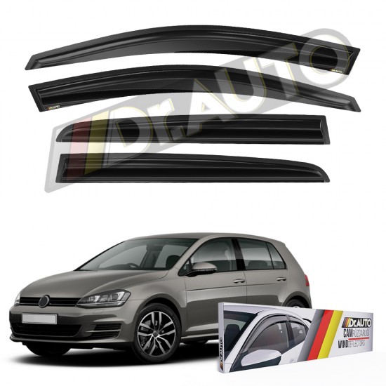 Volkswagen Golf 7 2013-2020 Cam Rüzgarlığı 4lü