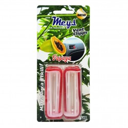 Klips Havalandırma Petek Kokusu Papaya Kırmızı