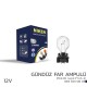 NIKEN 12V PW24W GÜNDÜZ FAR AMP (wp3.3*14.5-3)