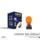 Niken 12V PWY24W Gündüz Far Ampülü Amber 10'lu Pkt