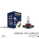 Nıken 12v Psx24w Gündüz Far Ampulü (Pg20-7) 10lu