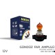 Nıken 12v Psy19w Gündüz Far Ampülü (pg20d-2) Amber 10lu