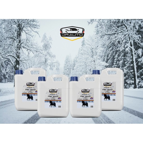 Dr.Auto Cam Suyu Antifrizli 5 Litre -35 4lü Paket Kargo Bedava