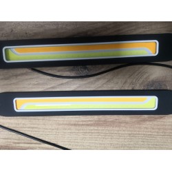 Gündüz Farı Çift Renk Kapalı Çizgi Model 17 Cm Cob Led