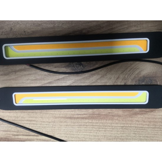 Gündüz Farı Çift Renk Kapalı Çizgi Model 17 Cm Cob Led