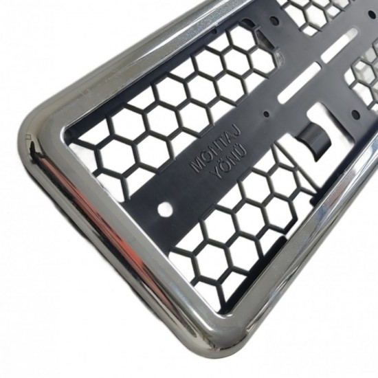 Takkolay Plakalık Krom Çerçeve Adet