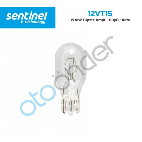 W16W Dipsiz Ampül Büyük Kafa 10lu Paket