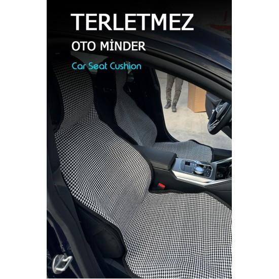 Terletmez Oto Minder Kolay Montaj 1 Adet 3'lü 2 Adet Tekli Beyaz-Siyah