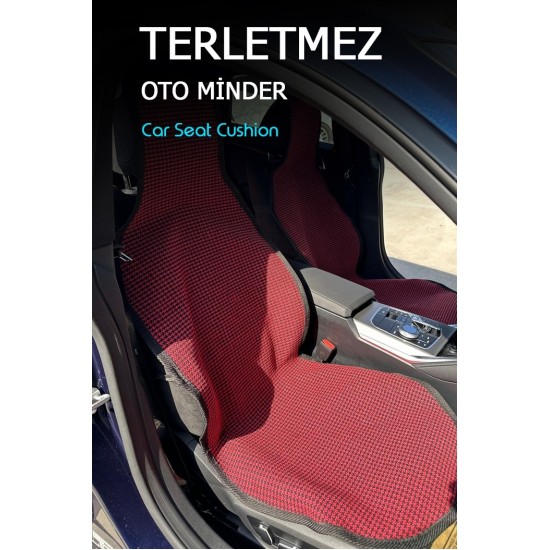 Terletmez Oto Minder Kolay Montaj 1 Adet 3'lü 2 Adet Tekli Kırmızı-Siyah