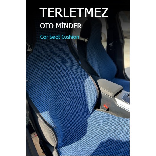 Terletmez Oto Minder Kolay Montaj 1 Adet 3'lü 2 Adet Tekli Mavi-Siyah