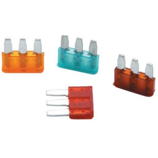 Bıcak Sigorta 3 Ayaklı Karışık 100 Adet