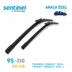 Araca Özel Silecek Takımı Tourneo Connect 2013> 30" 30"transıt Connect 2013-> 30" 30" 95-210