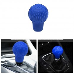 Silikon Vites Topuz Kılıfı Masajlı Mavi Yuvarlak